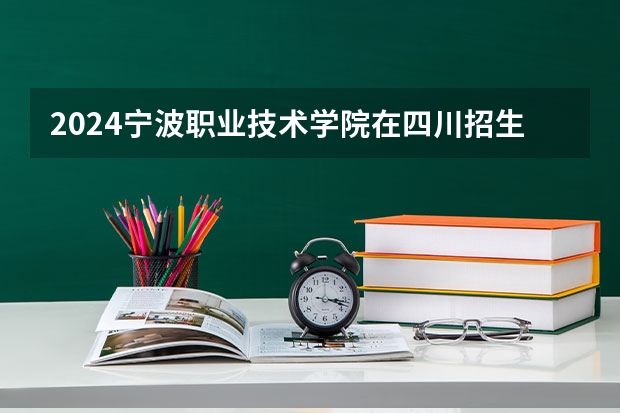 2024宁波职业技术学院在四川招生计划表