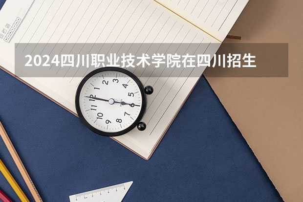 2024四川职业技术学院在四川招生计划表